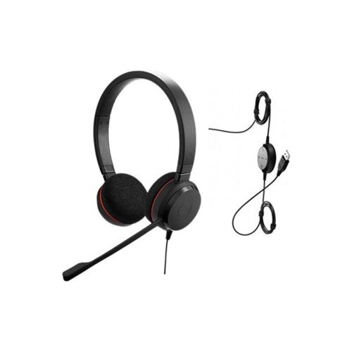 Jabra Evolve 20 Duo Usb Nc Mikrofonlu Çift Taraflı Kulaklık 